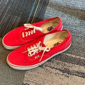 Red Vans